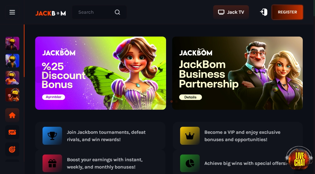 JackBom Casino